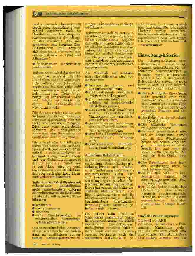 Vorschauseite 2: Teilstationäre Rehabilitation