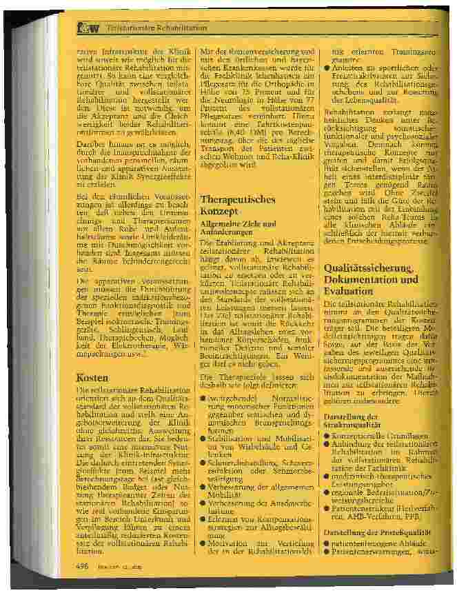Vorschauseite 4: Teilstationäre Rehabilitation