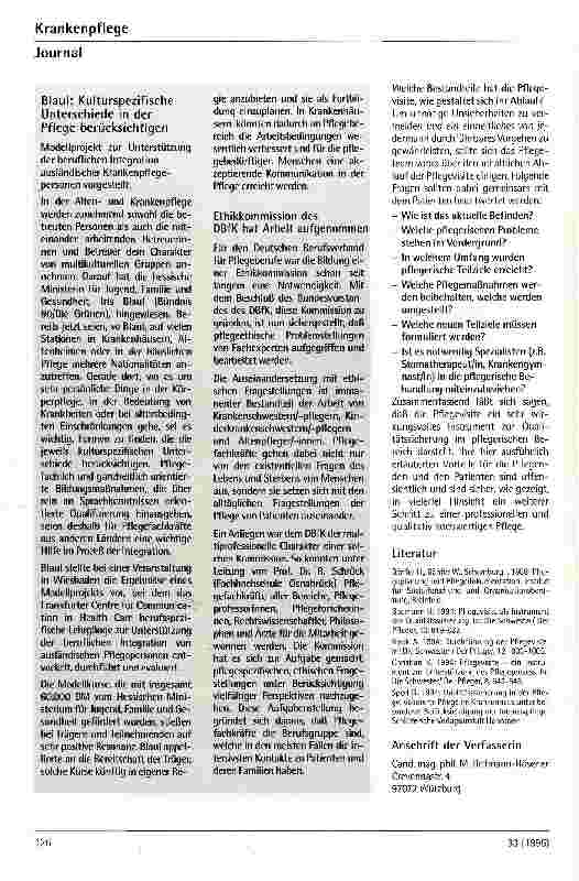 Vorschauseite 2: Die Pflegevisite