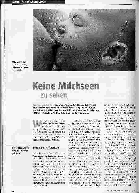 Vorschauseite 1: Keine Milchseen zu sehen