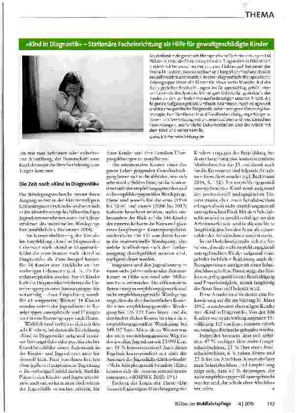 Vorschauseite 3: Auf der Suche nach Hilfe und Bildung