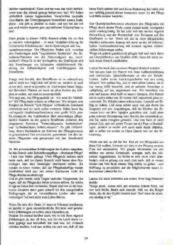 Vorschauseite 3: Qualitätsgeleitetes Planen und Arbeiten in der Altenhilfe