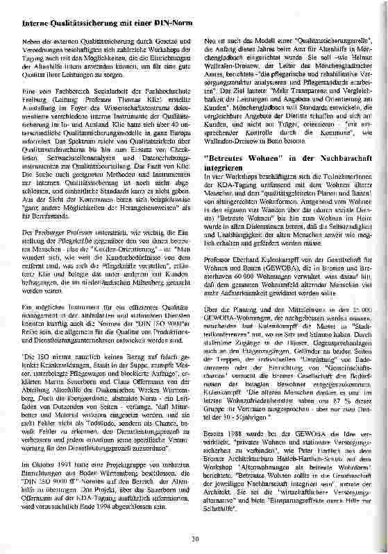 Vorschauseite 4: Qualitätsgeleitetes Planen und Arbeiten in der Altenhilfe