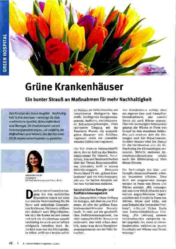 Vorschauseite 1: Grüne Krankenhäuser