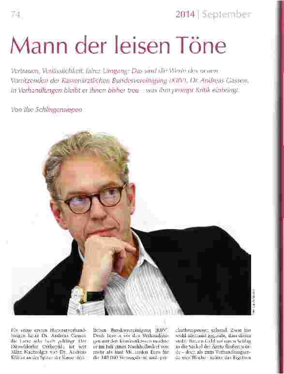 Vorschauseite 1: Mann der leisen Töne