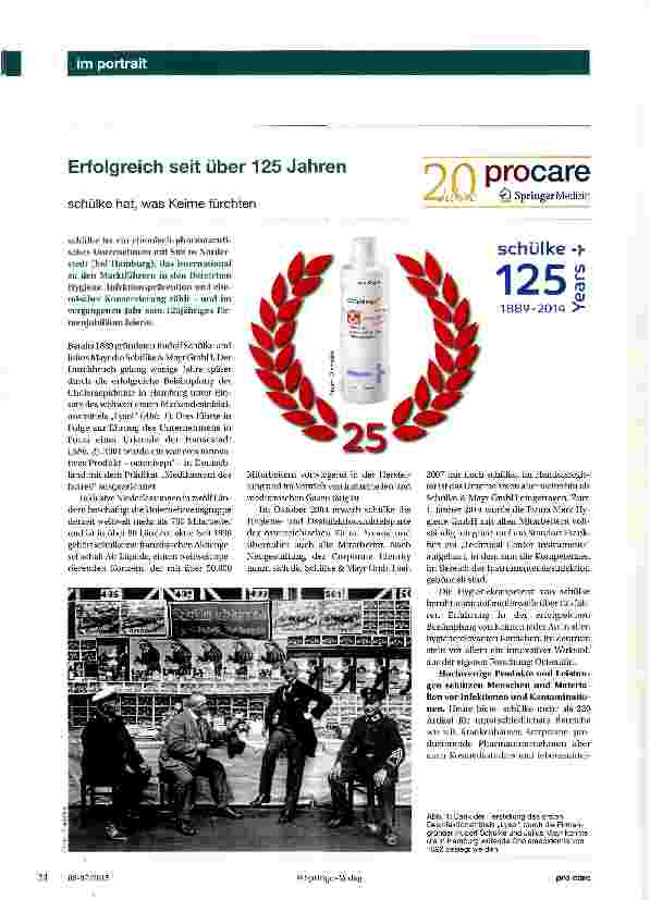 Vorschauseite 1: Erfolgreich seit über 125 Jahren