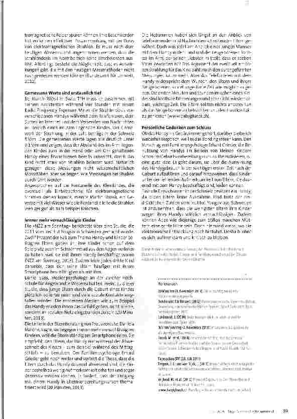 Vorschauseite 2: Wenn das Handy mehr Aufmerksamkeit erhält als das Kind