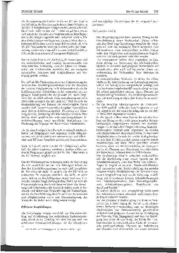 Vorschauseite 3: Mitteilungen. Bericht aus Brüssel
