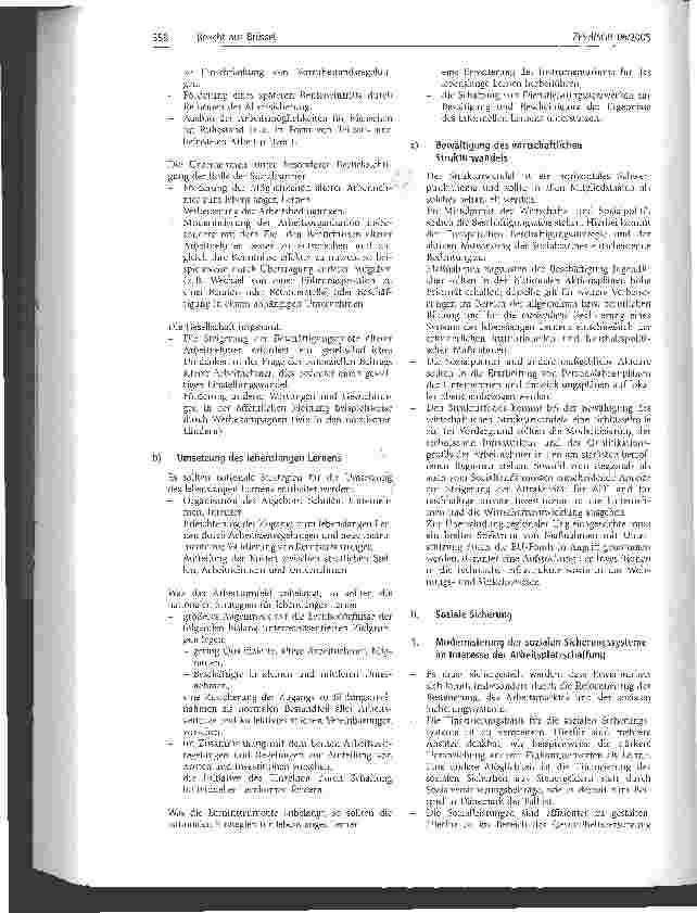 Vorschauseite 6: Mitteilungen. Bericht aus Brüssel