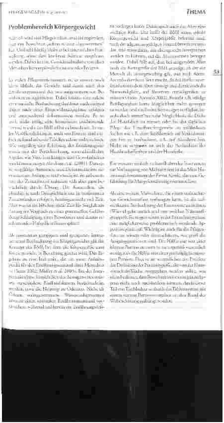 Vorschauseite 5: Pflegekompetenz gezeigt am Beispiel Essen und Trinken