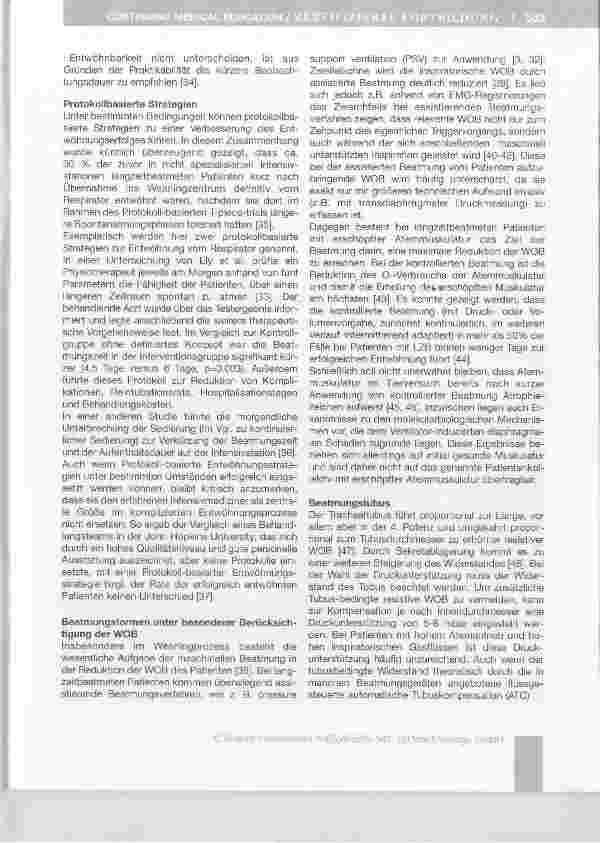 Vorschauseite 5: Weaning bei Langzeitbeatmung