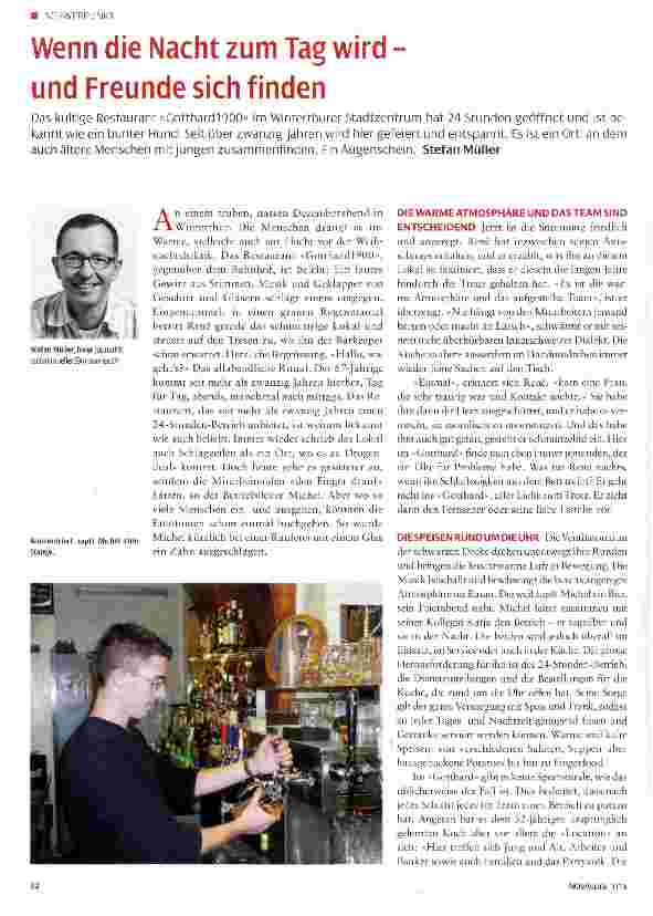 Vorschauseite 1: Wenn die Nacht zum Tag wird -und Freunde sich finden