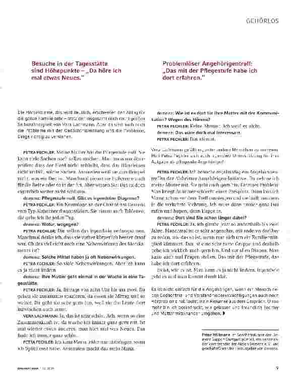 Vorschauseite 3: Irgendwie kommt man damit klar