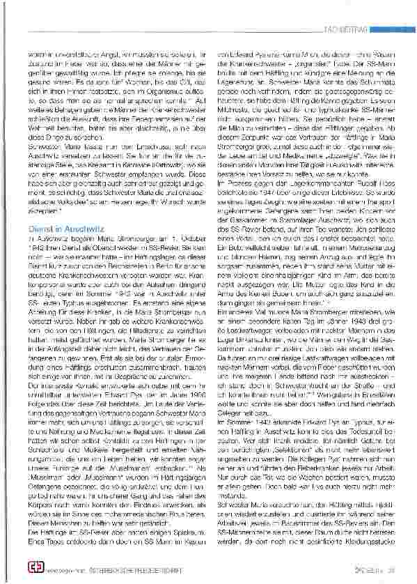 Vorschauseite 2: „Der Engel von Auschwitz