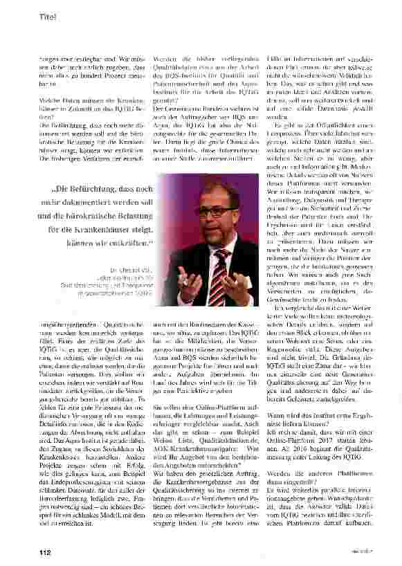 Vorschauseite 3: Die Qual mit der Qualität