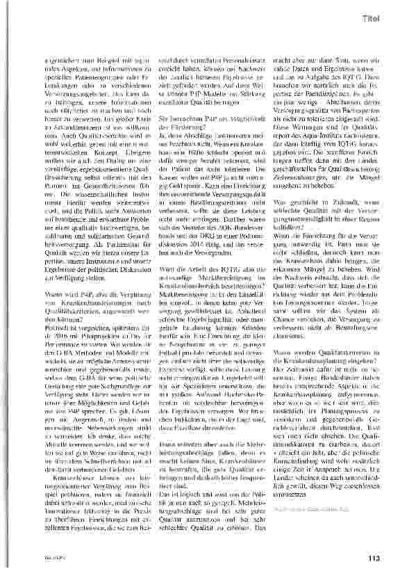 Vorschauseite 4: Die Qual mit der Qualität
