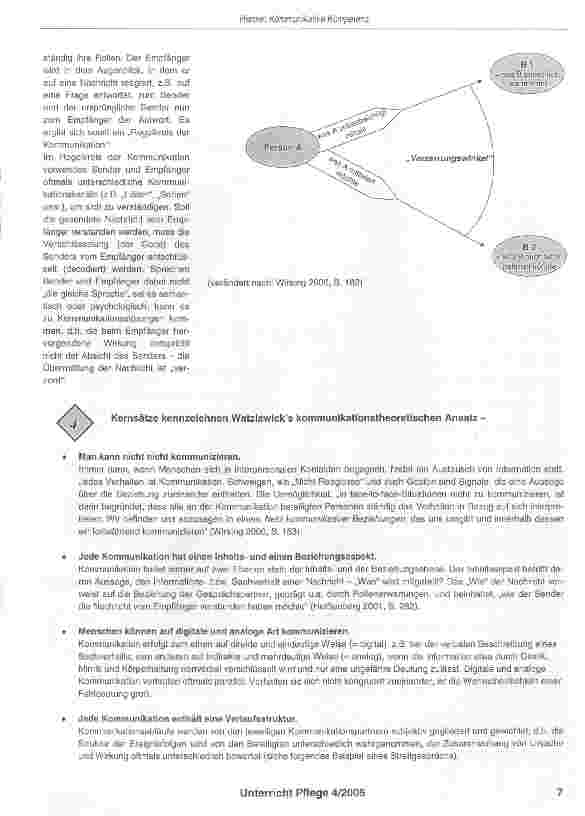 Vorschauseite 6: Kommunikative Kompetenz als Komponente beruflicher Handlungskompetenz im Berufsfeld Pflege
