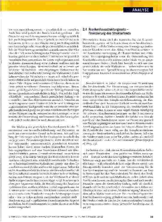 Vorschauseite 4: Haushaltssanierung auf Kosten der Beitragszahler: Ein Trend verstetigt sich