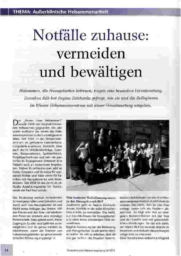 Vorschauseite 1: Notfälle zuhause vermeiden und bewältigen