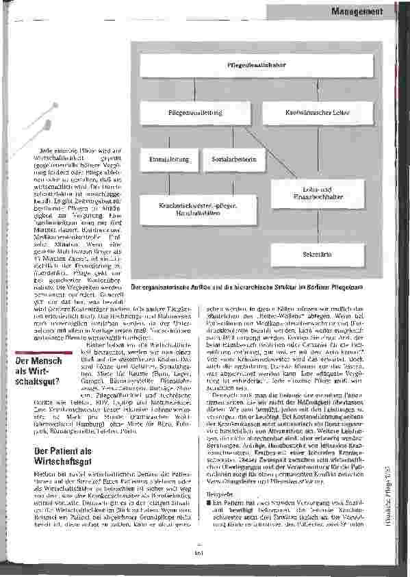 Vorschauseite 4: Balanceakte Krankenpflege und Management - (k)ein Widerspruch?
