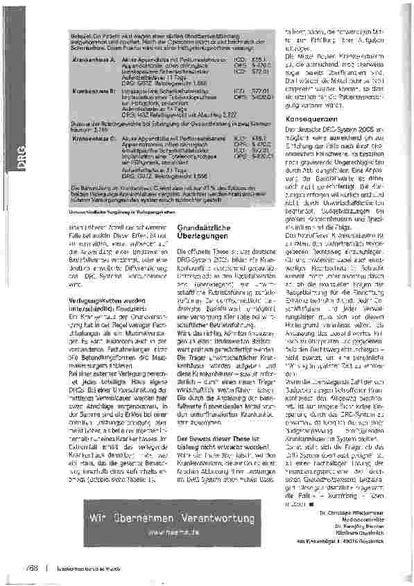 Vorschauseite 3: Müssen Maximalversorger auf den Klageweg?