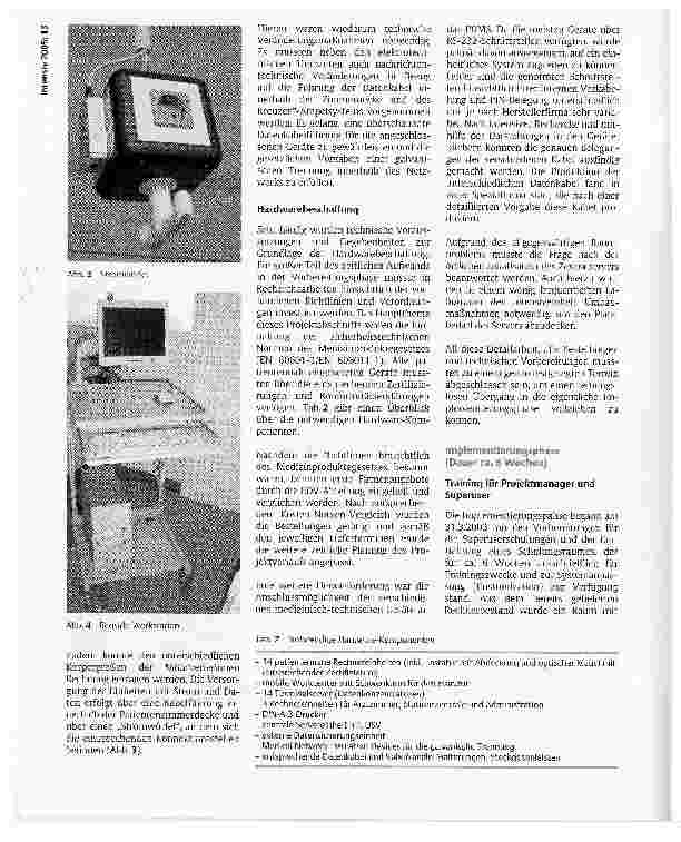 Vorschauseite 3: Implementierung des Patientendaten-Managementsystems Meta Vision ICU® in einer operativen, interdisziplinären Intensiveinheit Intensivpflege