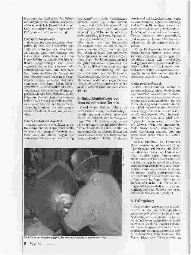 Vorschauseite 5: Gefährdetes Bonding. Auswirkungen von Interventionen
