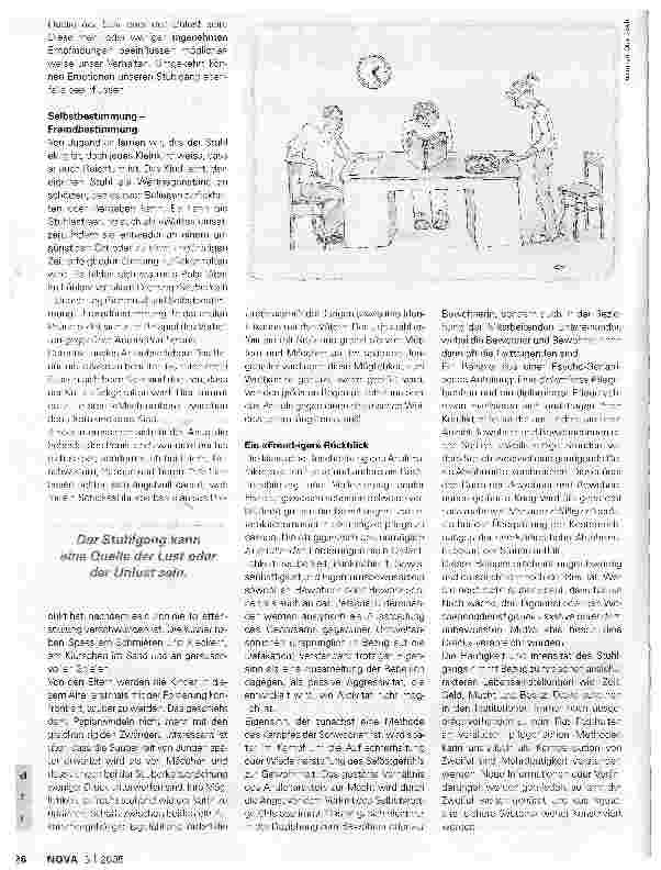 Vorschauseite 2: Mein Stuhlplan - mächtig, umfangreich und vielschichtig