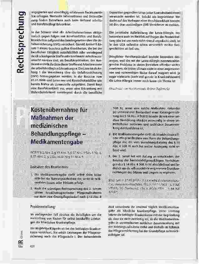 Vorschauseite 5: Zum Beweis der Berufsunfähigkeit