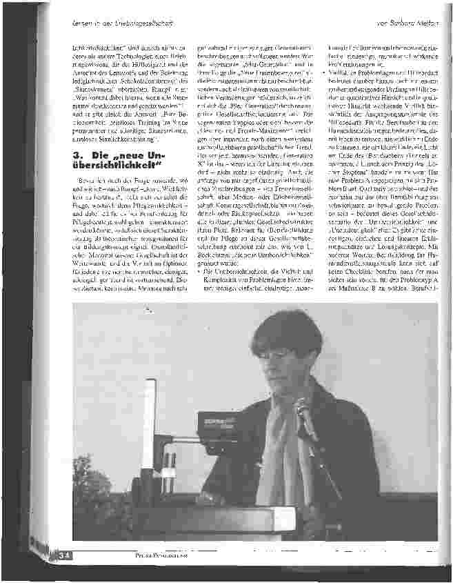 Vorschauseite 3: Lernen in der Erlebnisgesellschaft