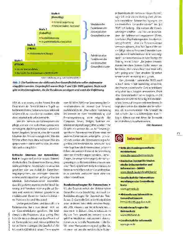 Vorschauseite 2: Die elektronische Gesundheitskarte