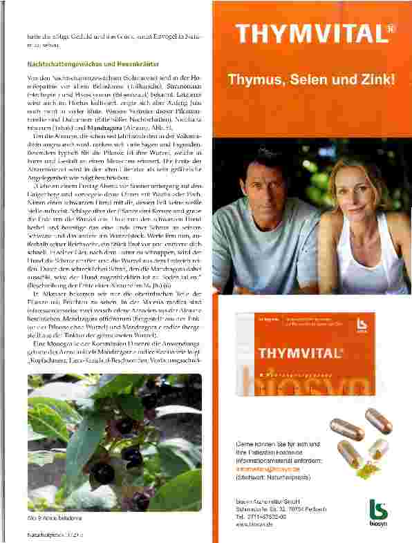 Vorschauseite 4: HortusAlkmaa Ein »homöopathischer« Reisebericht