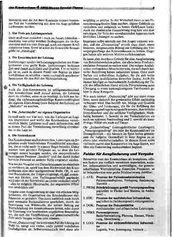 Vorschauseite 3: Outsourcing - ja, aber. ..