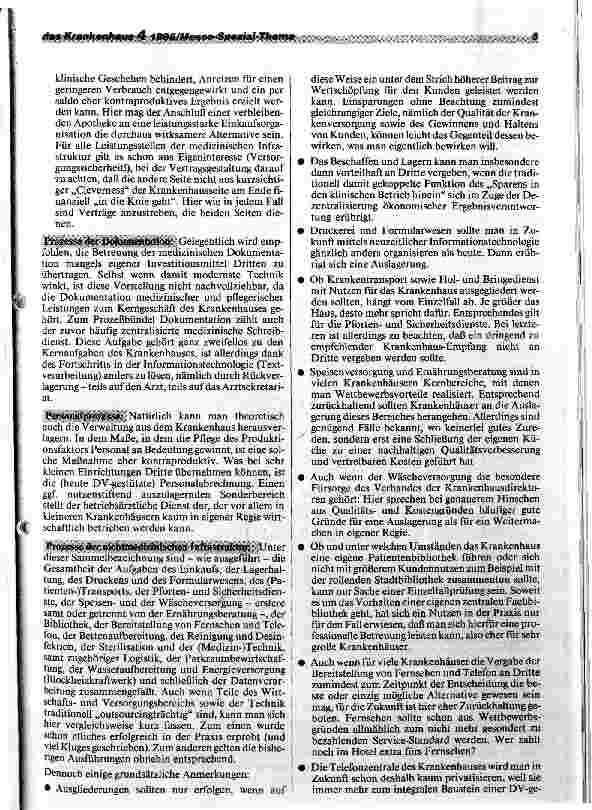 Vorschauseite 5: Outsourcing - ja, aber. ..