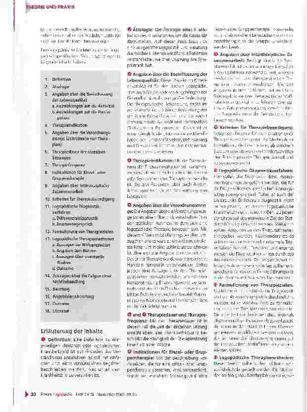 Vorschauseite 3: Leitlinien in der Logopädie
