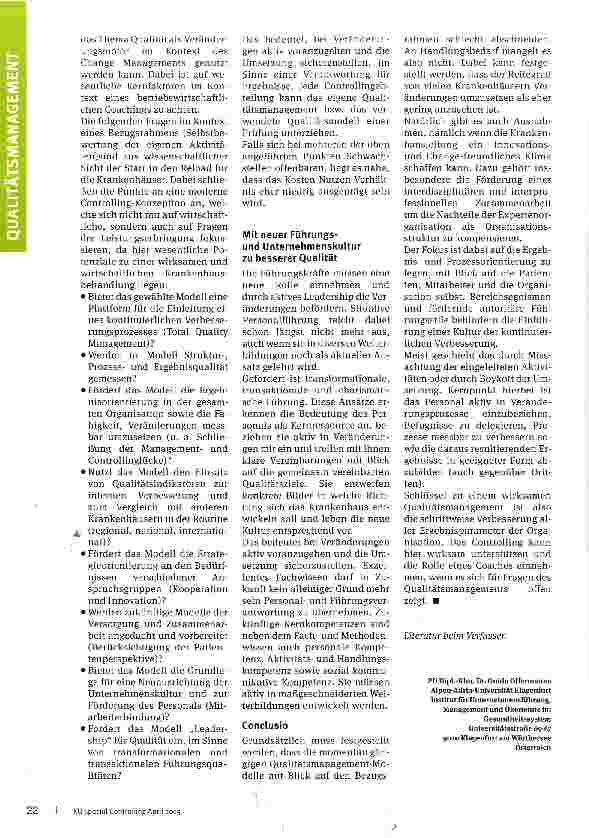 Vorschauseite 3: QM Reloaded