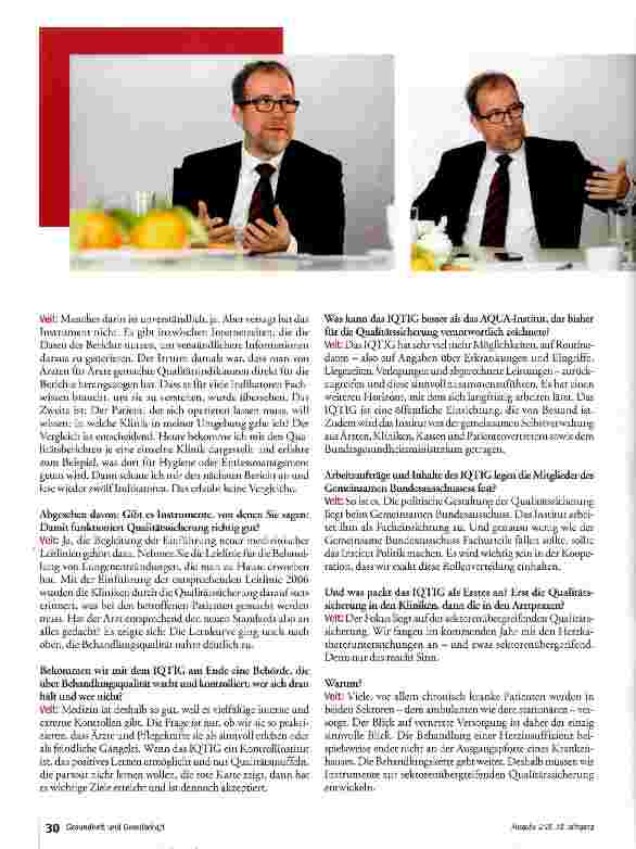 Vorschauseite 3: Rote Karte nur für Qualitätsmuffel
