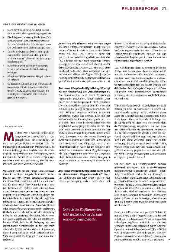 Vorschauseite 2: Der große Wurf?