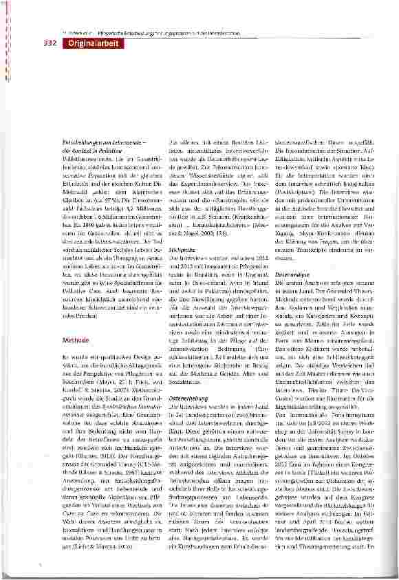 Vorschauseite 4: Dialogisches Realisieren und Reorientieren -Pflegerische Entscheidungsfindungsprozesse und Aktivitäten am Lebensende auf der Intensivstation im internationalen Vergleich