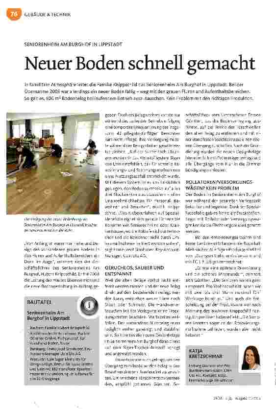 Vorschauseite 1: Neuer Boden schnell gemacht