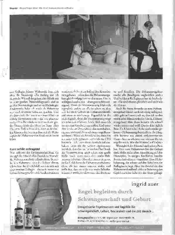 Vorschauseite 4: So richtig Hebamme sein.