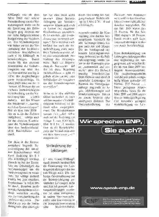 Vorschauseite 3: Krankenhausbudget zum LandeskrankenhausbudgetDer zeitlich gestreckte und veränderte Weg dorthin
