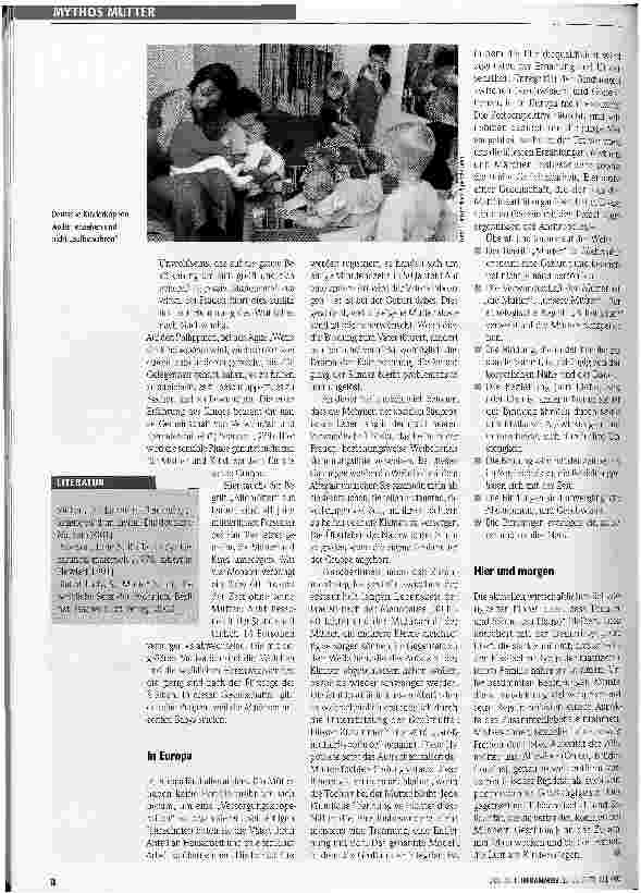 Vorschauseite 3: Mütter unterstützen!