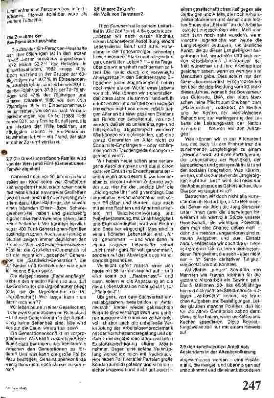 Vorschauseite 5: Der alte Mensch in der heutigen Gesellschaft 1.Teil