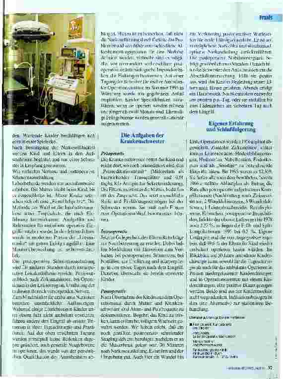 Vorschauseite 2: Ambulante Kinderchirurgie Voraussetzungen und Anforderungen