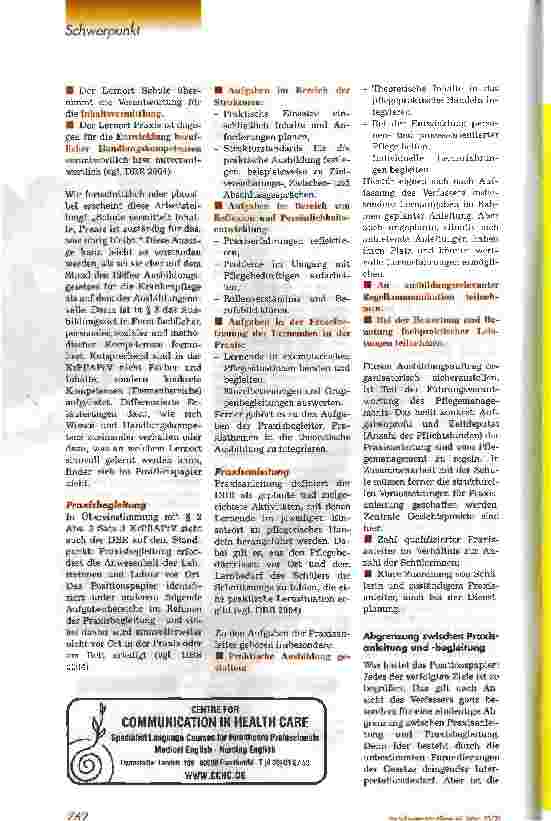 Vorschauseite 3: Lehrer ans Bett!?