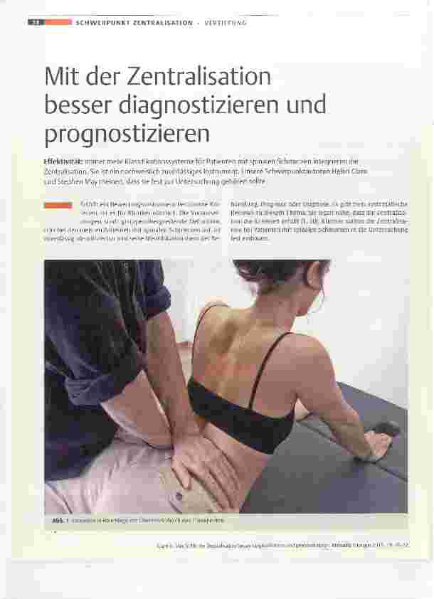 Vorschauseite 1: Mit der Zentralisation besser diagnostizieren und prognostizieren