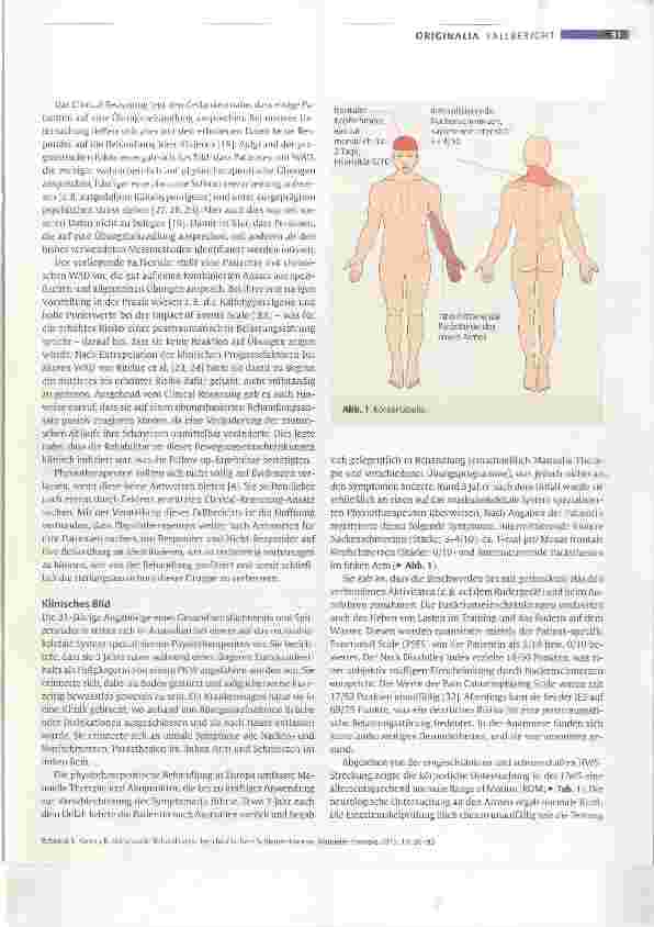 Vorschauseite 2: Verbesserte Rehabilitation bei chronischem Schleudertrauma