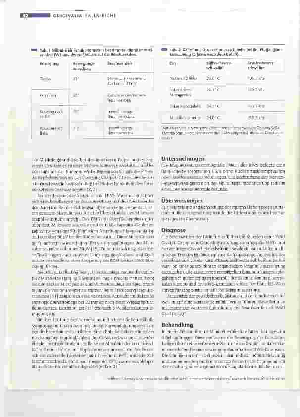 Vorschauseite 3: Verbesserte Rehabilitation bei chronischem Schleudertrauma