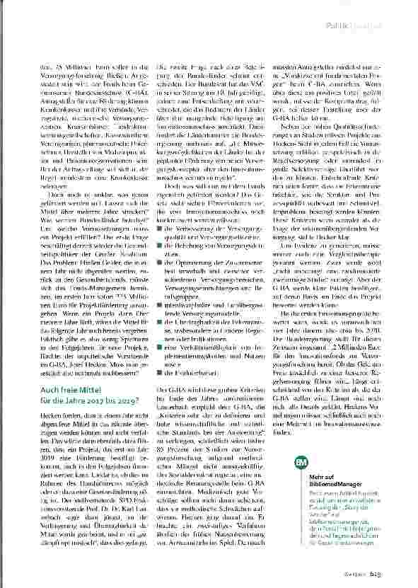 Vorschauseite 2: Innovationsfonds Ringen um 1,2 Milliarden